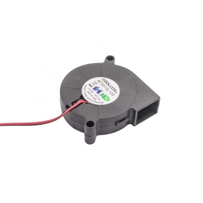 50X50X15mm 12V 0.05A 2P Salyangoz Fan