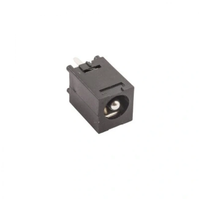 5.5x2.5mm DC Jack Şasesi - İğne Bacak