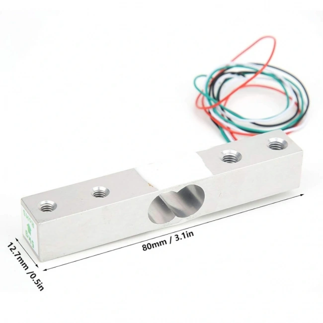 5kg Yük Hücresi + HX711 Modül Ağırlık Ölçüm Seti