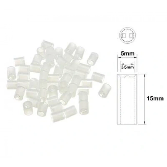 5x15mm Led Distans (Standoff) - Beyaz