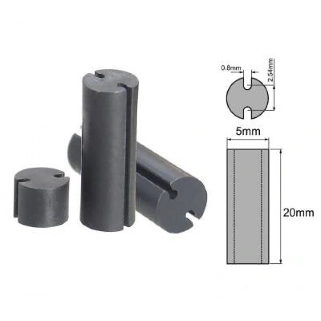 5x20mm Led Distans (Standoff) - Siyah