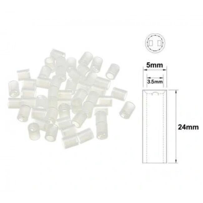 5x24mm Led Distans (Standoff) - Beyaz