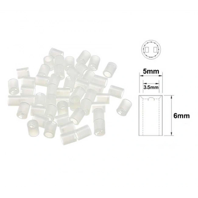 5x6mm Led Distans (Standoff) - Beyaz
