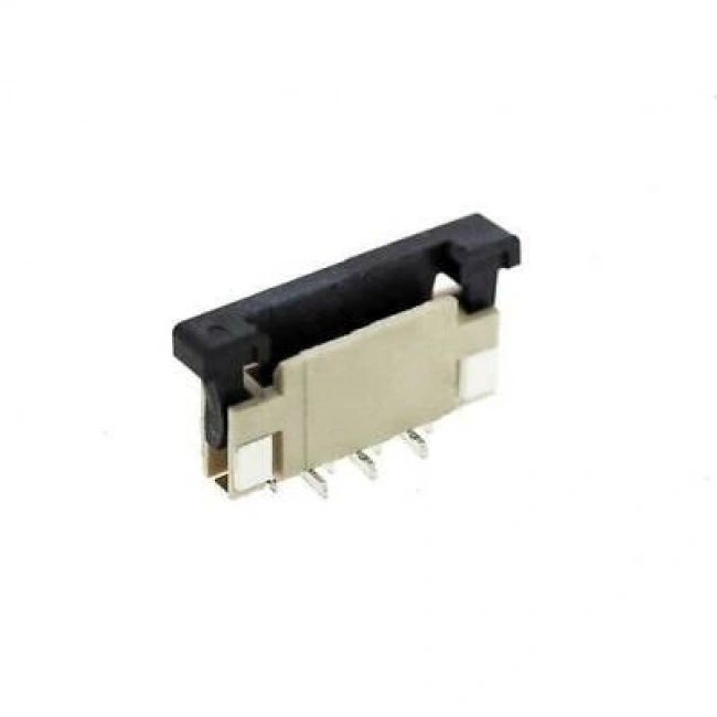 6 Pin SMD Flat Kablo Yuvası 1mm Pin Aralığı