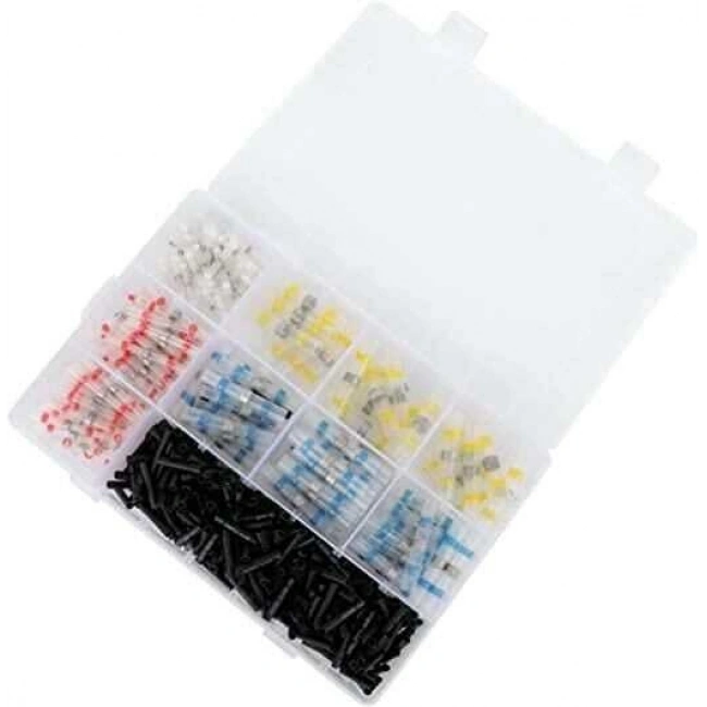 600 Parça Kablo Birleştirici Ek Muf Makaron Seti