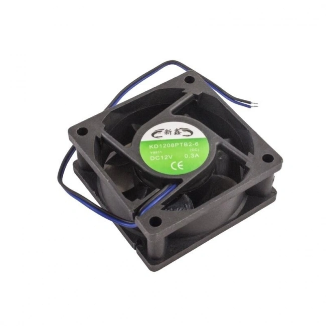 60x60x25mm 12V Fan 2 Kablolu