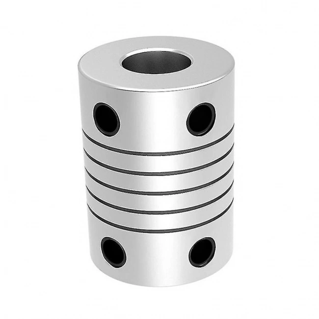 6.35x8mm Esnek Kaplin Alüminyum 3D Yazıcı CNC Uyumlu