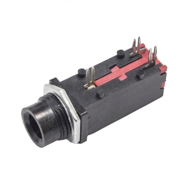 6.3mm Stereo Jack Dişi Şase Tipi