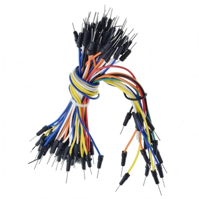 65 Adet Jumper Kablo Seti Erkek Erkek Dupont Kablo