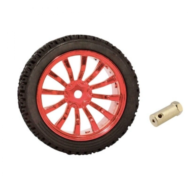 65x27 Tekerlek Kırmızı