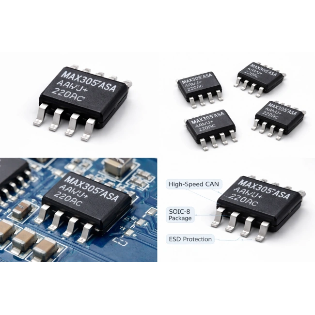 MAX3057ASA Yüksek Hızlı CAN Arayüz Entegresi Soic-8