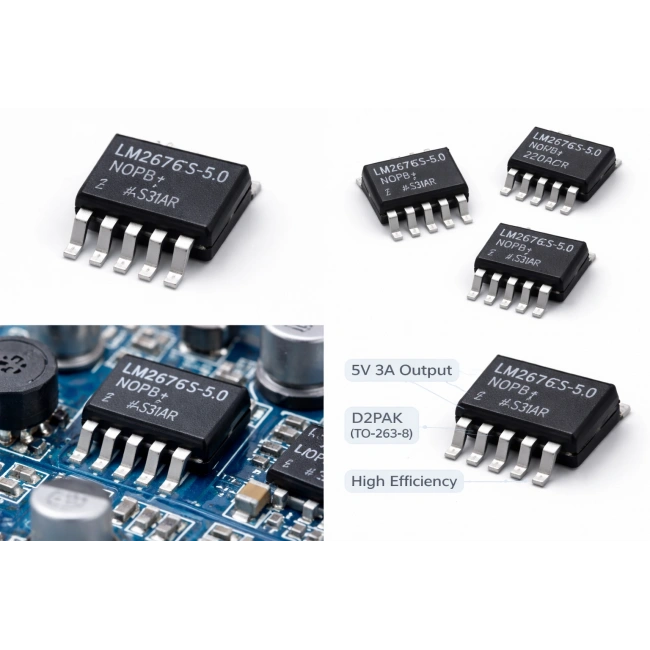 LM2676S-5.0/NOPB DC-DC Regülatör 5V 3A D2PAK To-263-7