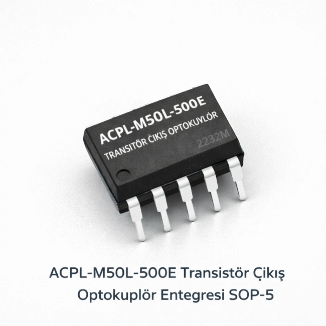 ACPL-M50L-500E Transistör Çıkış Optokuplör Entegresi Sop-5