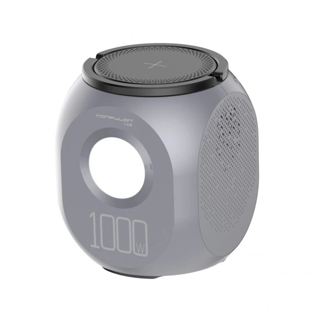 Konfulon CN09 Powerbank 1000W 270.000 mAh Kamp Şarj 45W PD - Gri