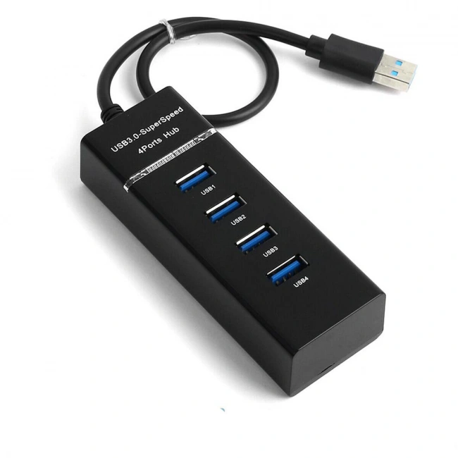 Yüksek Hızlı USB HUB - Çoklayıcı 4 Adet USB3.0 Giriş (Port)