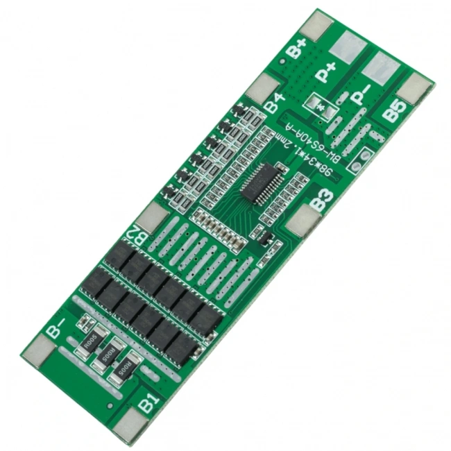 6S 40A BMS 24V 18650 Lityum Pil Şarj Koruma Devresi Balanslı