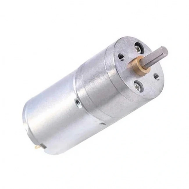 6V 25mm 16 RPM Redüktörlü DC Motor