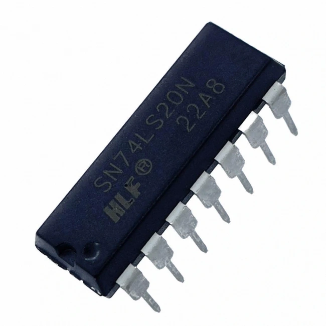 74LS20 DIP-14 Invertör ve Kapı Entegresi