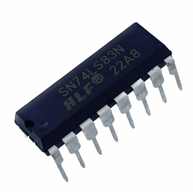 74LS83 DIP-16 Taşıyıcı ve Ekleyici Entegre