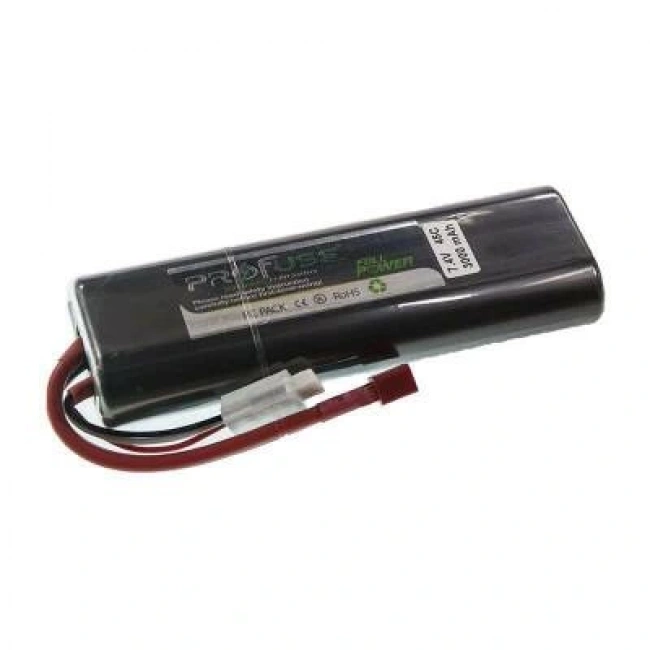 7,4V 18650 Lipo Batarya 3000mAh 25C - Kutulu
