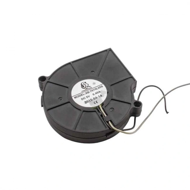 75X75X15mm 5V 0.4A 2P Salyangoz Fan