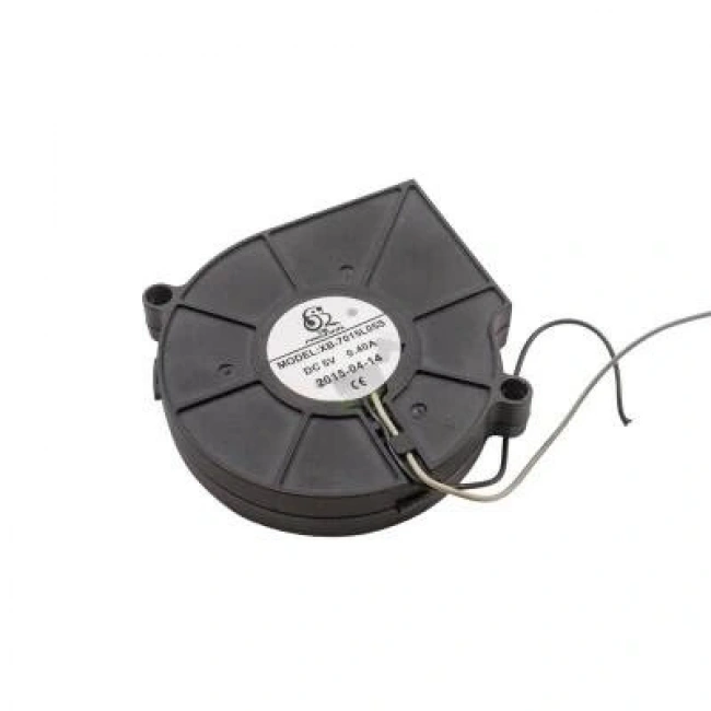 75X75X15mm 5V 0.4A 2P Salyangoz Fan