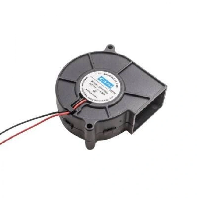 75X75X30mm 12V 0.5A 2P Salyangoz Fan