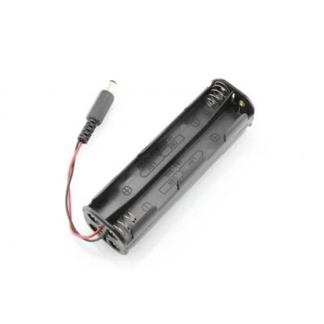 8li AA Pil Yuvası - Çift Taraflı ve Jacklı