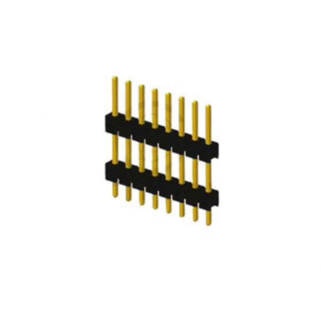 8 Pin (1x8) 2.54mm 2 Katlı Erkek Pin Header