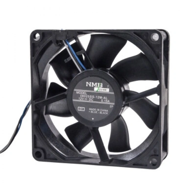 80x80x25mm 12V 0.15A Fan 3 Kablolu