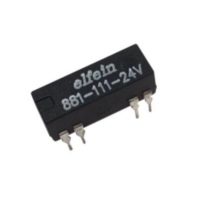 881-111 24V Reed Röle Tek Kontak N/O 24VDC 0.5A