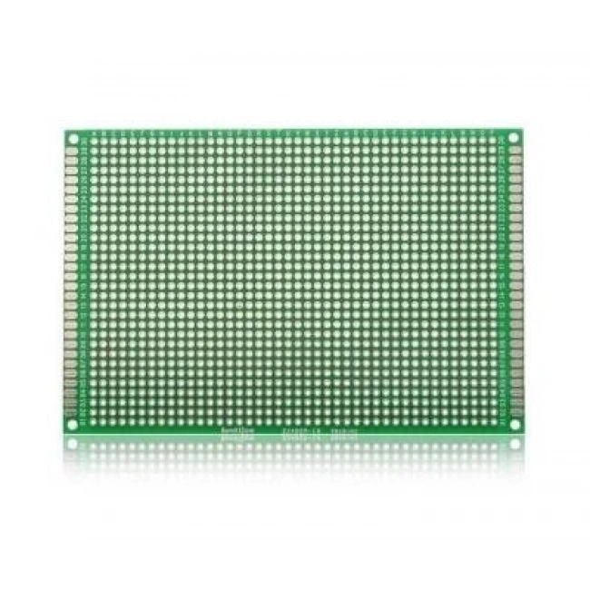 8x12cm Epoxy Tek Taraflı Delikli Plaket