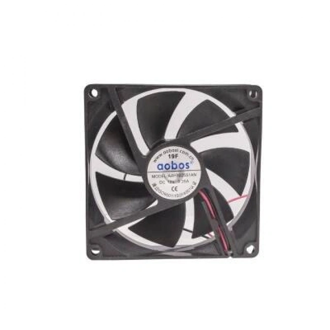 90x90x25mm 12V 0.26A Fan 2 Kablolu