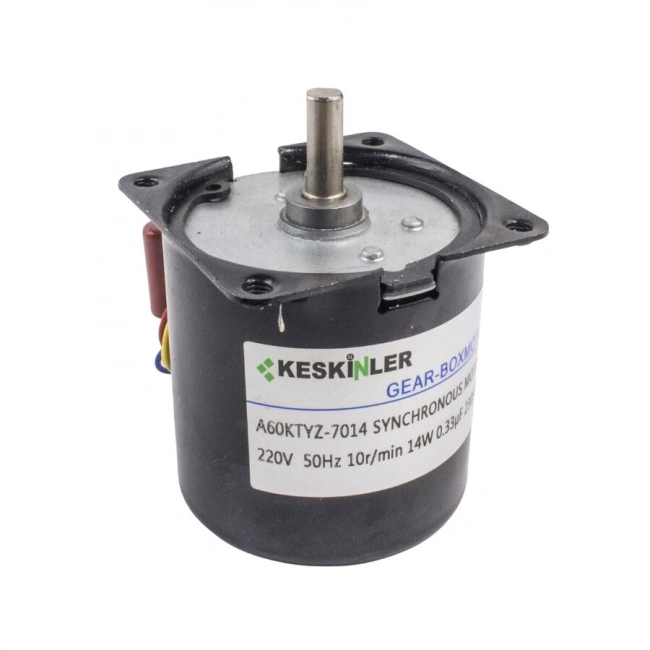 A60-KTYZ 10RPM 14W AC Senkron Motor