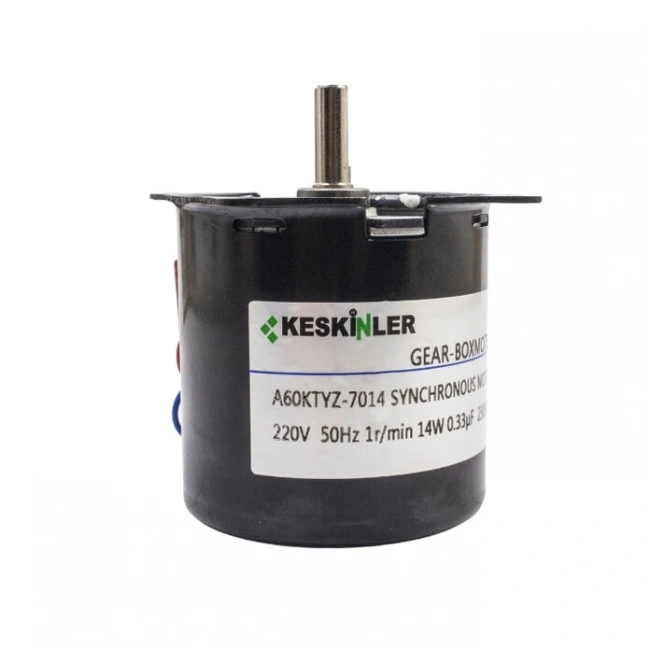 A60-KTYZ 1RPM 14W AC Senkron Motor