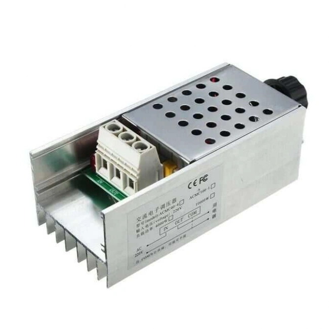 AC 220V 10000W Motor Dimmer Hız Kontrol Kartı