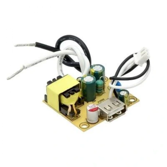 AC 220V - DC 5V 2A USB Voltaj Dönüştürücü