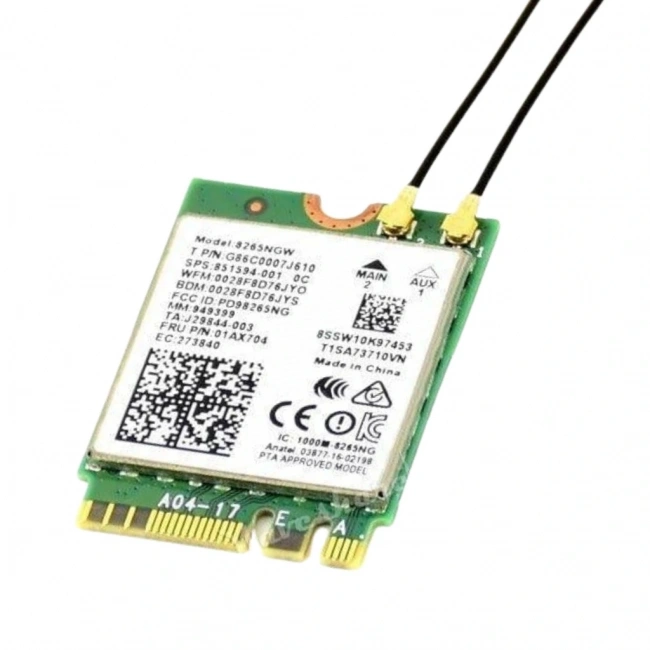 AC8265 Jetson Nano için Kablosuz NIC, WiFi / Bluetooth