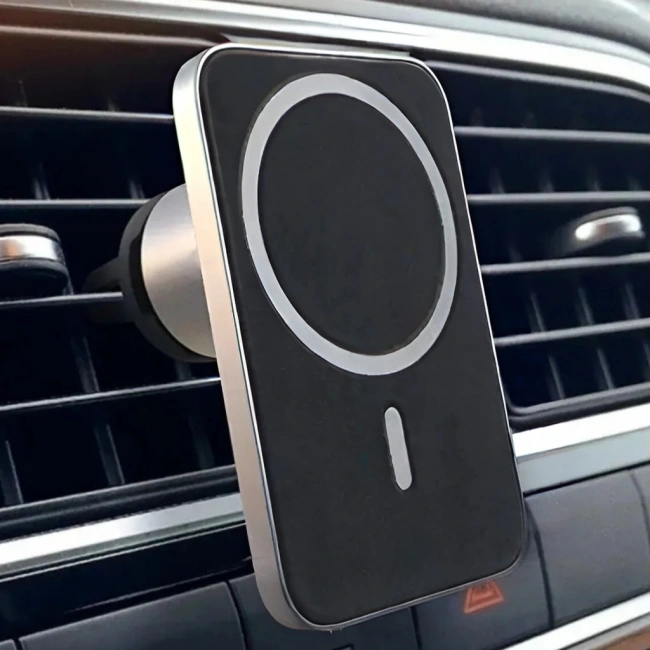 ACL 15W Magsafe Araç İçi Kablosuz Şarj Aleti Siyah - AW2