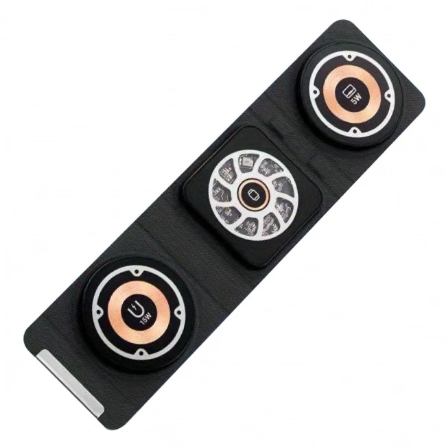 ACL 3in1 15W Katlanabilir Kablosuz Wireless Şarj Standı AW14