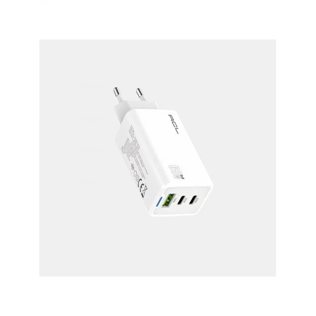 ACL AC-100 65 Watt 1xUSB-A 2xUSB-C Led Işıklı Duvar Şarj Aleti