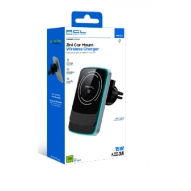 ACL AW22 2in1 15W 3A MagSafe Wireless Kablosuz Şarjlı ve Telefon Tutucu