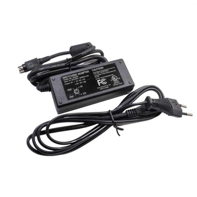 AD025A 5V/12V 1.5A Çiftli/Dual Adaptör - 4 Pinli