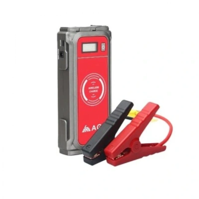 AGA-A38 12000mAh Çok Fonksiyonlu Jump Starter Taşınabilir Akü Takviye Cihazı