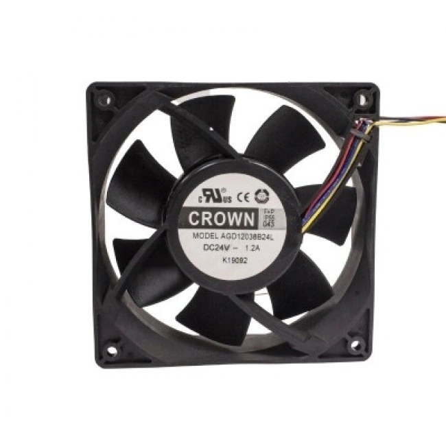 AGD12038B24L 24V 1.2A Metal Fan 120x120x38mm