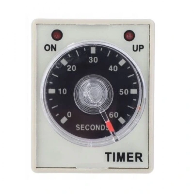 AH3-2 AC 220V Gecikmeli DPDT Dijital Zaman Rölesi - 12H