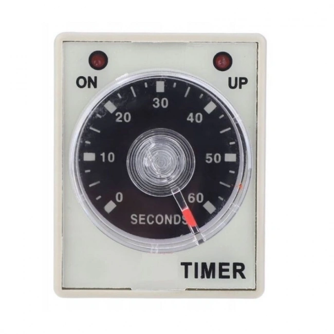 AH3-2 AC 220V Gecikmeli DPDT Dijital Zaman Rölesi - 60M