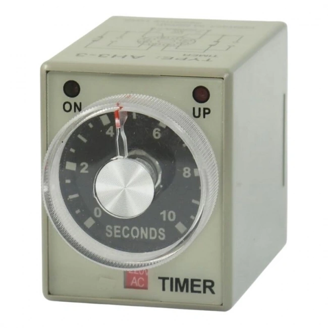 AH3-3 DC 24V Gecikmeli DPDT Dijital Zaman Rölesi - 6M