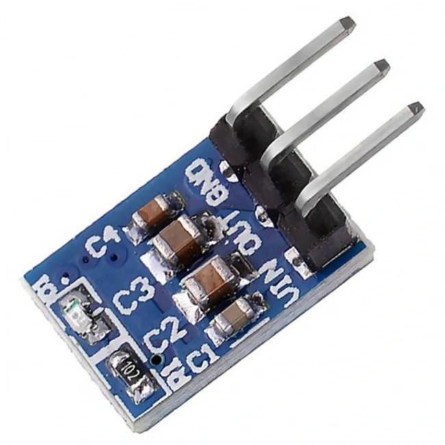 AMS1117 5V to 3.3V Step-Down Güç Kaynağı Modülü