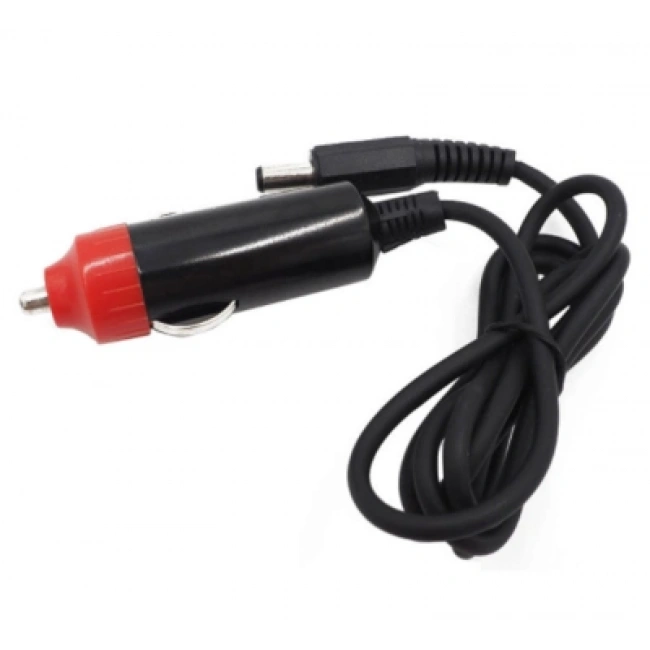 Araç Çakmak Soketi 5.5x2.1mm DC Jack Çıkışlı - 1m Kablolu